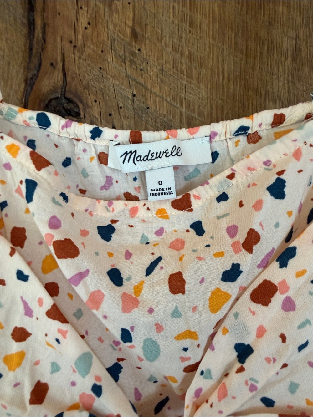 Madewell Size 0 Tie Front Cami Top - Picture 7 of 8